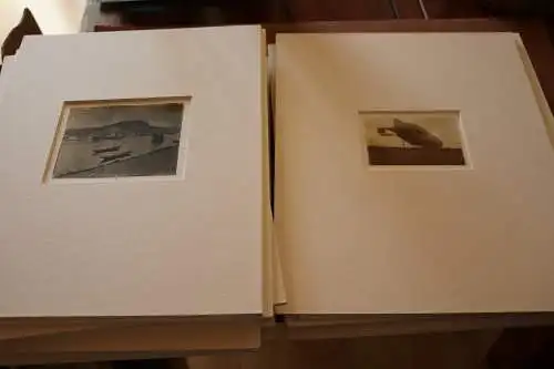 18 alte Fotos 1900-1920 ?  mit großem Passepartout aus fester weisser Pappe 