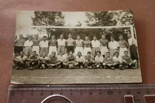 tolles altes Foto - Fussball Mannschaft -  Raum Stuttgart - 20-30er Jahre 