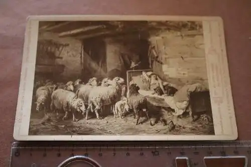 tolles altes Kabinettfoto - Kauffoto Der Siebenschläfer - Otto Gebler 