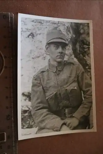 tolles altes Foto - Portrait eines Soldaten KuK ??  1917 - Repro !!!!!