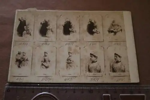 tolles altes Kabinettfoto - Schauspielerin Fräulein Renard - 1898 