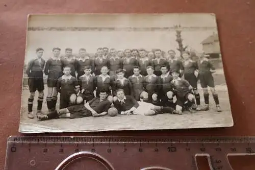 tolles altes Foto - Fussball Mannschaft - 20-30er Jahre 