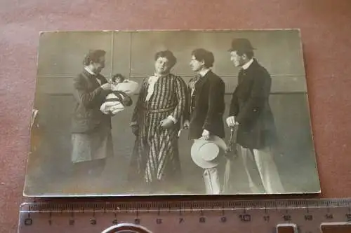 tolles altes Foto - Theater ?? Schauspieler  Puppe - 20-30er Jahre 
