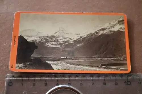 tolles altes CDV Foto - Kauffoto ?  Ansicht Nassfeld 