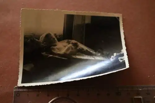 altes Foto - Post-mortem-Fotografie  einer jungen Frau, Mädchen - 20-30er Jahre 