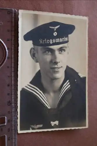 tolles altes Foto - Portrait eines Matrosen - Kiel 
