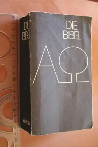 tolles altes Buch Die Bibel: Die Heilige Schrift des Alten und Neuen Bundes 1965