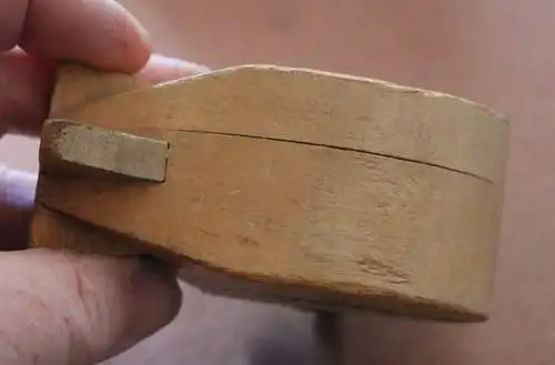toller alter Good Year Zeppelin aus Holz - 70er Jahre 