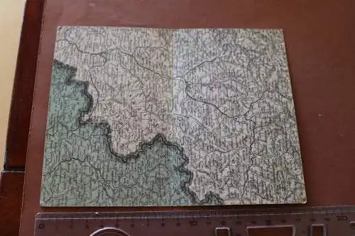 tolle alte Klappkarte - Landkarte Alpen Dolomiten - 1:750.000 