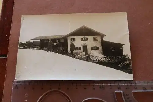 tolles altes Foto Gastwirtschaft Kingalpe oder so ähnlich ?? 20-30er Jahre 