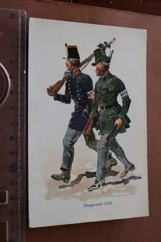tolle alte Künstlerkarte - Reichswehr 1848 (2) offizielle Reichswehr-Postkarte 