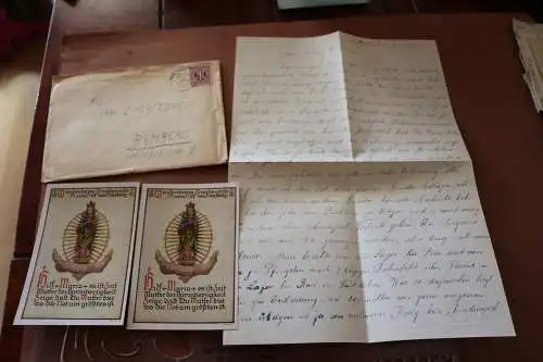 alter Brief mit Inhalt - München 22.10.1945  