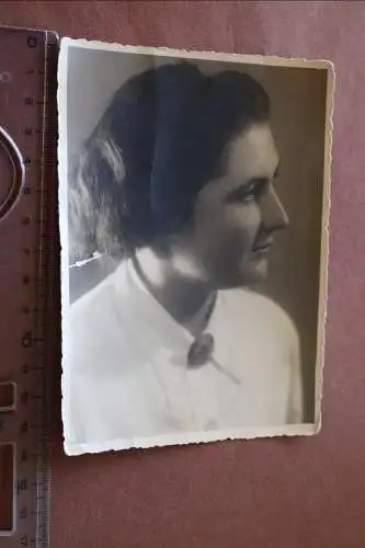tolles altes Foto - Portrait BDM Mädel - Wigstadl - Sudetenland 