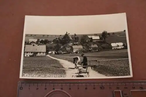 tolle alte Fotokarte - Nassau im Erzgebirge 