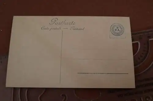 tolle alte Karte - Eroberung der Luft - Blériot der Canalüberflieger 1910-20 ?