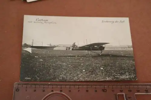 tolle alte Karte - Flugpionier Latham - Berlin Tempelhofer Feld 1909 (3)
