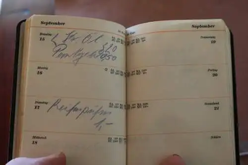 toller alter Taschenkalender 1940 - Guilleaume-Werk Beuel am Rhein 
