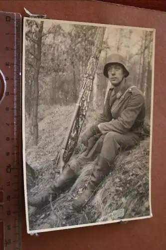 tolles altes Portrait eines Soldaten der Luftwaffe - 1941