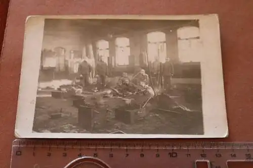altes Gruppenfoto Arbeiter Kinder - Ort ?? 1910-20 ?? Kinderarbeit 