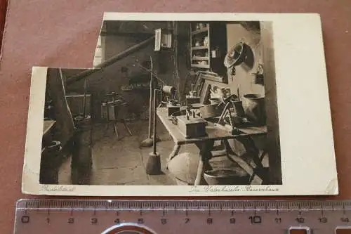 alte Karte - Im Unterhaseler Bauernhaus - Rudolstadt 20-30er Jahre 
