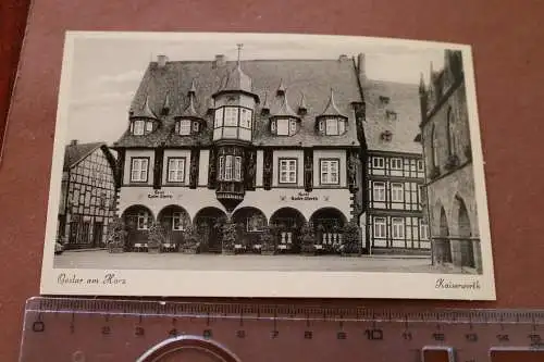 alte Karte -  Kaiserworth - Goslar im Harz  40-60er Jahre ?