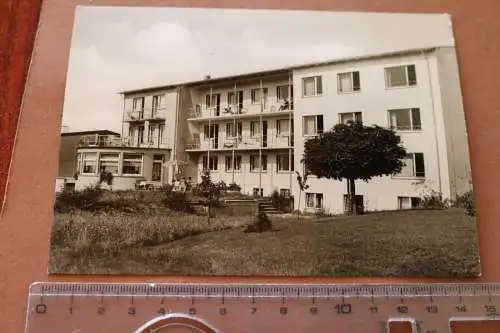 alte Karte - Hotel Sonnblick - Bad Soden 60-70er Jahre 