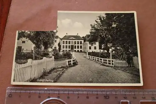 alte Karte - Schloß Gelting - Nordmark - 30-40er Jahre 