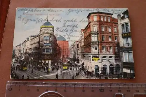 tolle alte Karte - Hannover Steintor mit Hochhaus 20-30er Jahre 