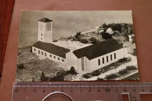 tolle alte Karte - Evang. Kirche - Klafeld-Geisweid Modell 