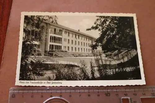 tolle alte Karte - Haus der Frauenhilfe Bad Godesberg 50er Jahre ???
