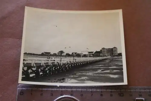 tolles altes Foto - Duhnen - Steg Häuser  - 20-30er Jahre 
