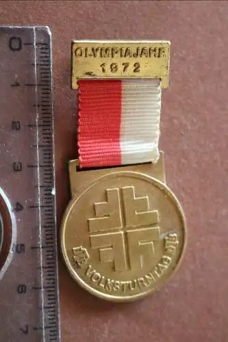 toller alter Orden, Abzeichen DTB Volksturntag - Olympiajahr 1972