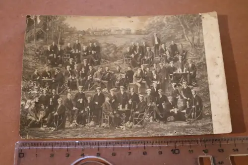 tolles altes Gruppenfoto Studenten , Schüler ??? Raum Hessen 1910