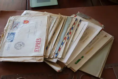 kleines Konvolut Ganzsachen Briefmarken Deutschland, Frankreich usw 