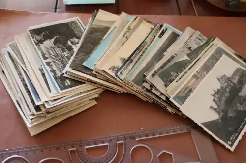 95 alte Karten - vers Orte - ab ca. 30er Jahre 