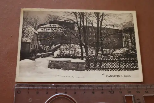 tolle alte Karte - Cannstein i Westfalen  1928