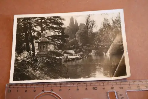 tolle alte Karte - Japanische Insel  Carl Hagenbeck´s Tierpark 1940