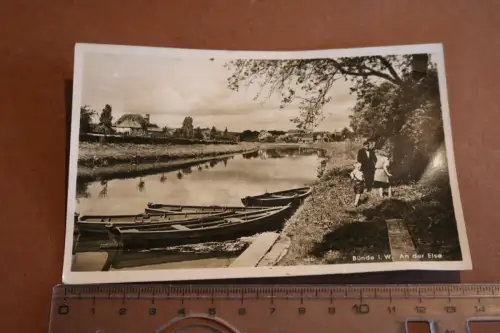 tolle alte Karte - Bünde i.W. An der Else  1940 