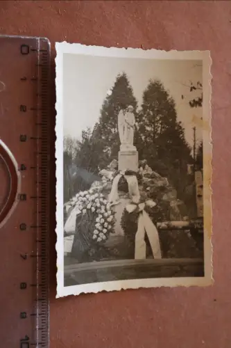 tolles altes Foto Kriegerdenkmal mit Engel - Ort ???