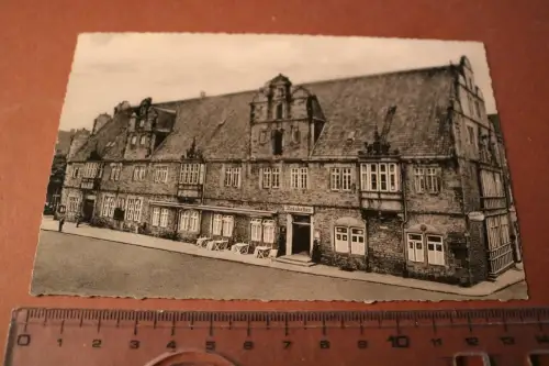 tolle alte Karte  Stadthagen Rathaus 