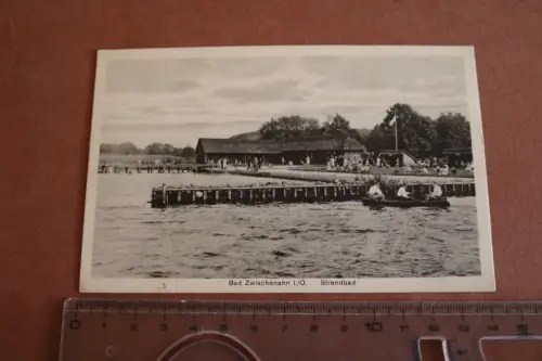 tolle alte Karte - Strandbad  - Bad Zwischenahn 1910-20 ??