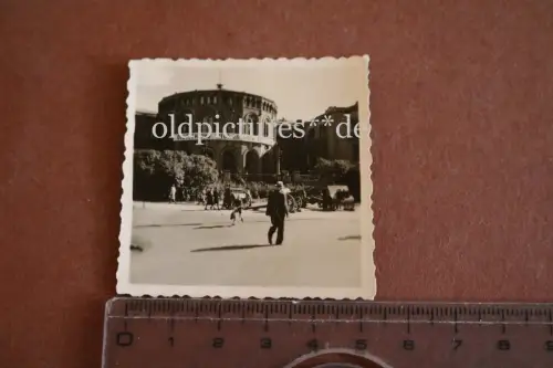 altes Foto besetztes Stortingsgebäude Oslo Norwegen 1941