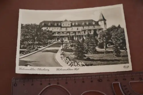 tolle alte Karte  Hahnenklee, Oberharz - Hahnenkleer Hof 