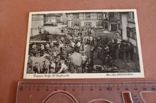 tolle alte Karte - Truppen Übungsplatz Grafenwöhr Soldatenleben 1936