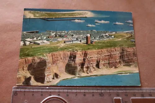 tolle alte Karte - Nordseeheilbad Insel Helgoland 1969