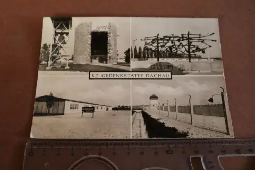alte Karte - KZ Gedenkstätte Dachau 