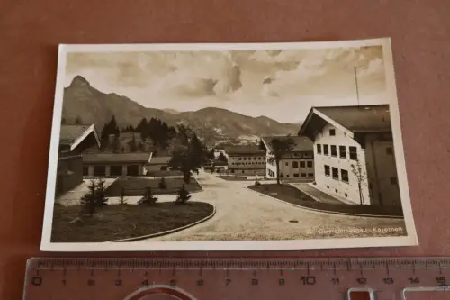 tolle alte Karte - Oberammergau  Kasernen - 1940