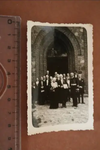 tolles altes Foto - Goldene Hochzeit - Offizier der Marine - U-Bootabzeichen, EK