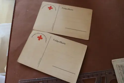 zwei tolle alte Karten - Gruß aus Posen - Königliche Akademie Feldpostkarte 