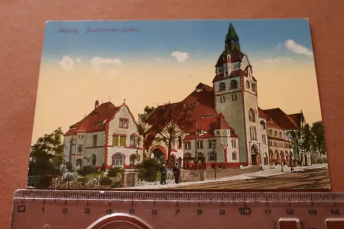 tolle alte Karte - Leipzig - Zoologischer Garten 1918